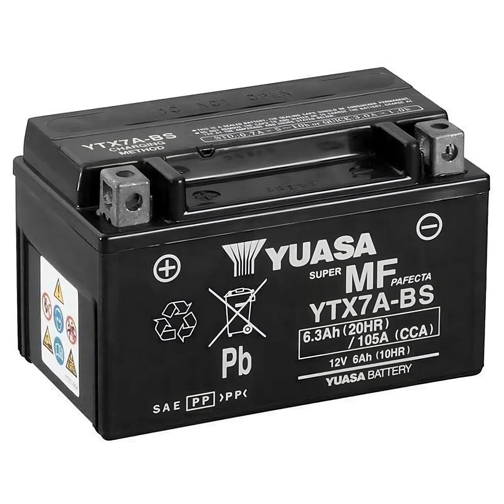 BATERIA YUASA YTX7A-BS